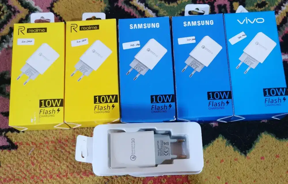 BATOK KEPALA CHARGER FLASH 10W FAST CHARGING (BISA COD)