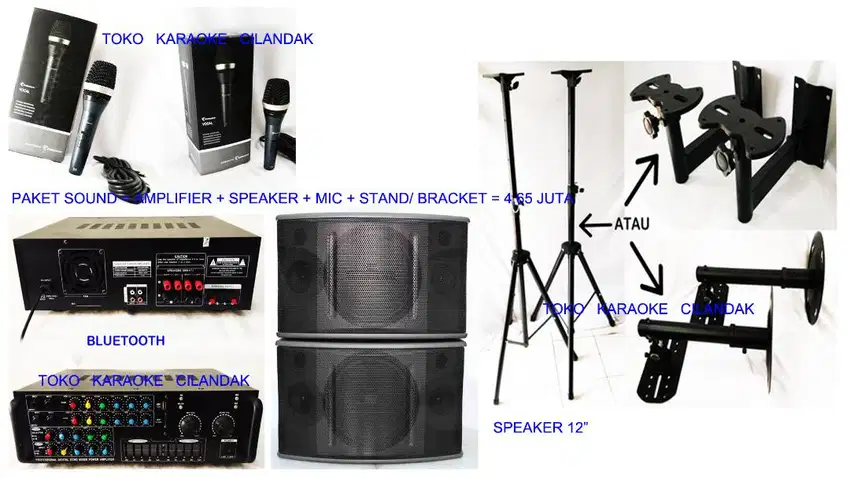 jual paket karaoke sound aja