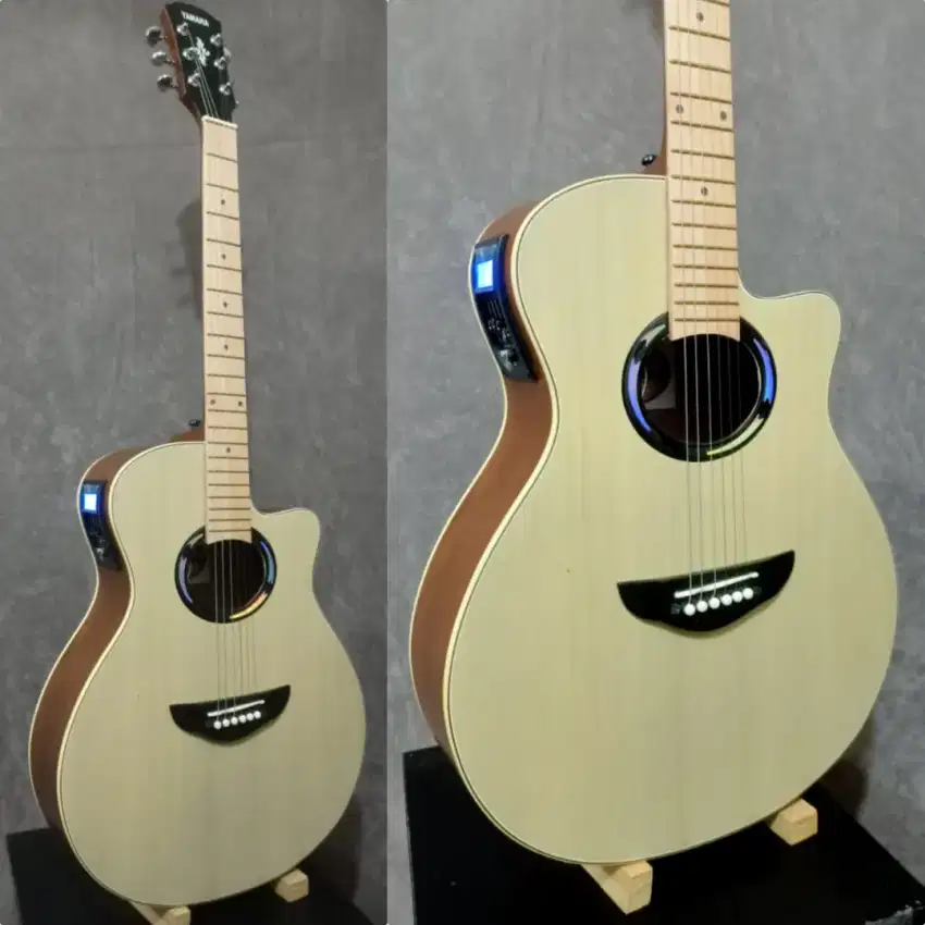 Gitar akustik elektrik LC tuner siap pakai