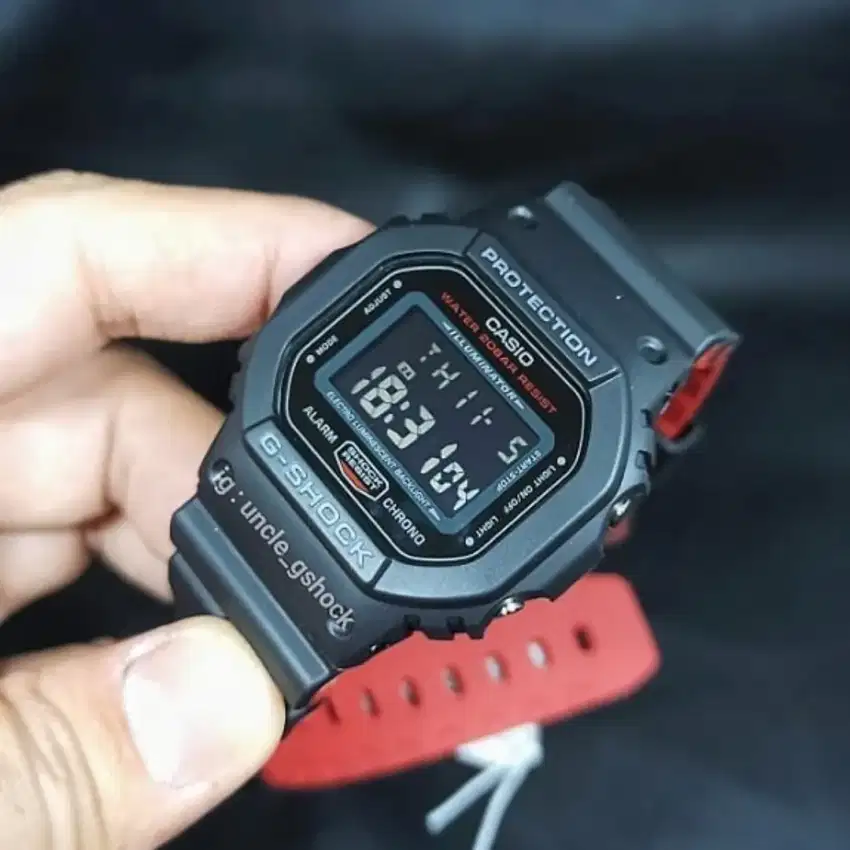 (NEW) Casio G-shock DW-5600HR-1 Gshock DW5600 Original