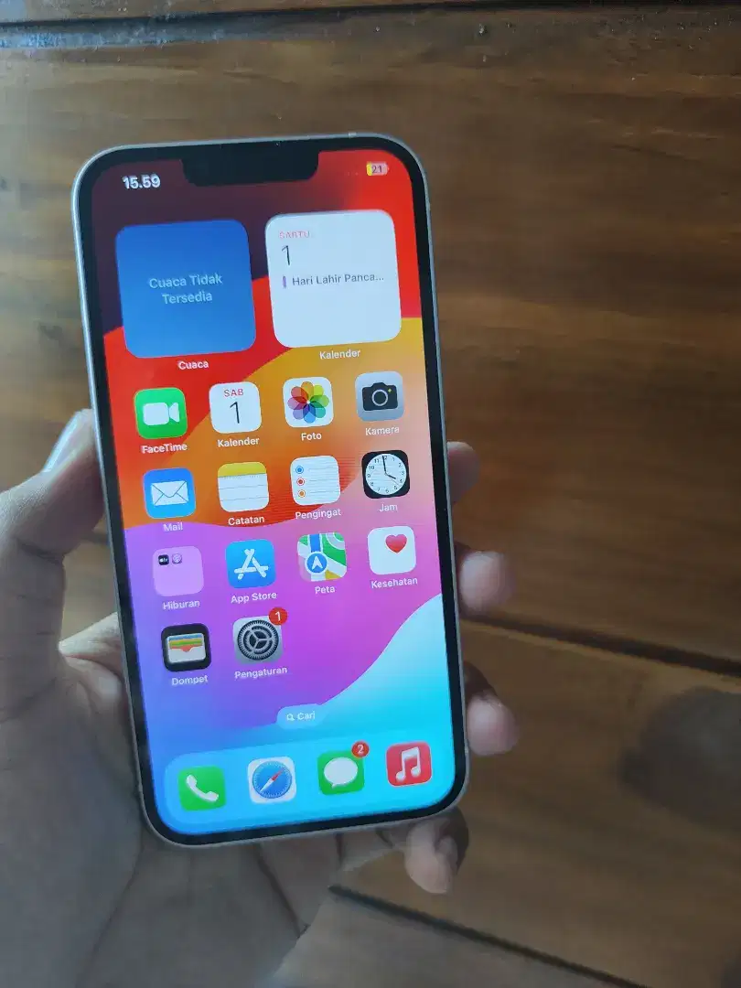 iPhone 13 128gb Lengkap Tanpa minus cek Sampek Puas