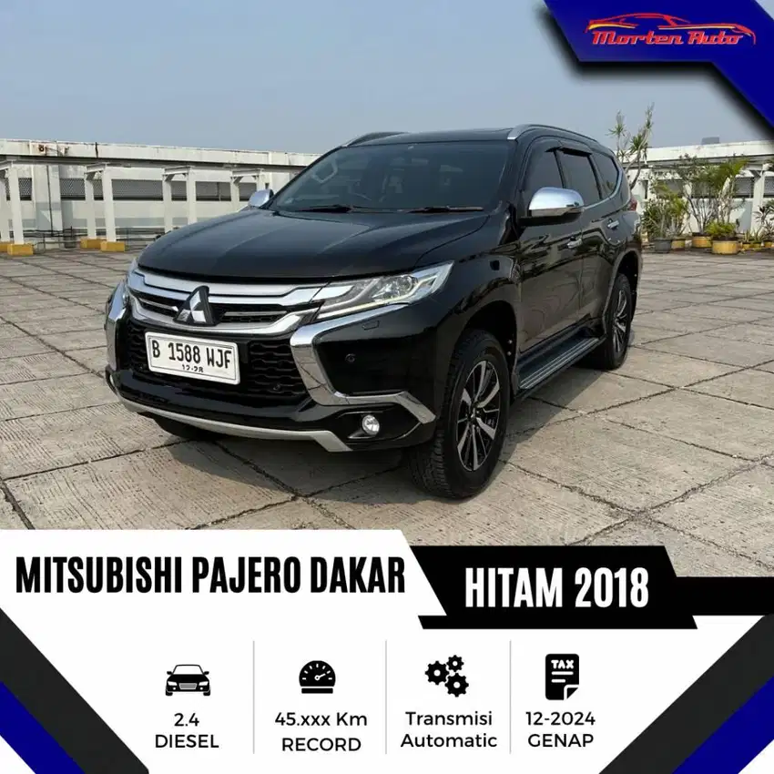 Mitsubishi Pajero Dakar Tahun 2018 Km 45 Rb Record