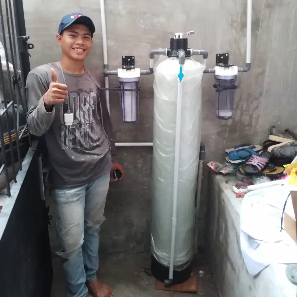 Filter saringan penjernih air nanotec atasi keluhan sumur bor /pdam