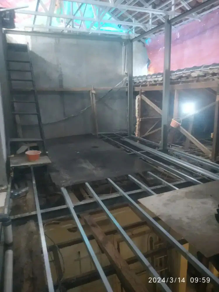 Jasa bongkar pasang atap. 006