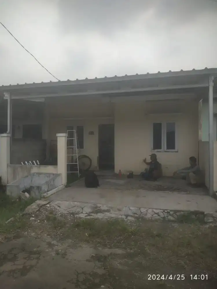 Jasa pemasangan Kanopi atap alderon double layer 015