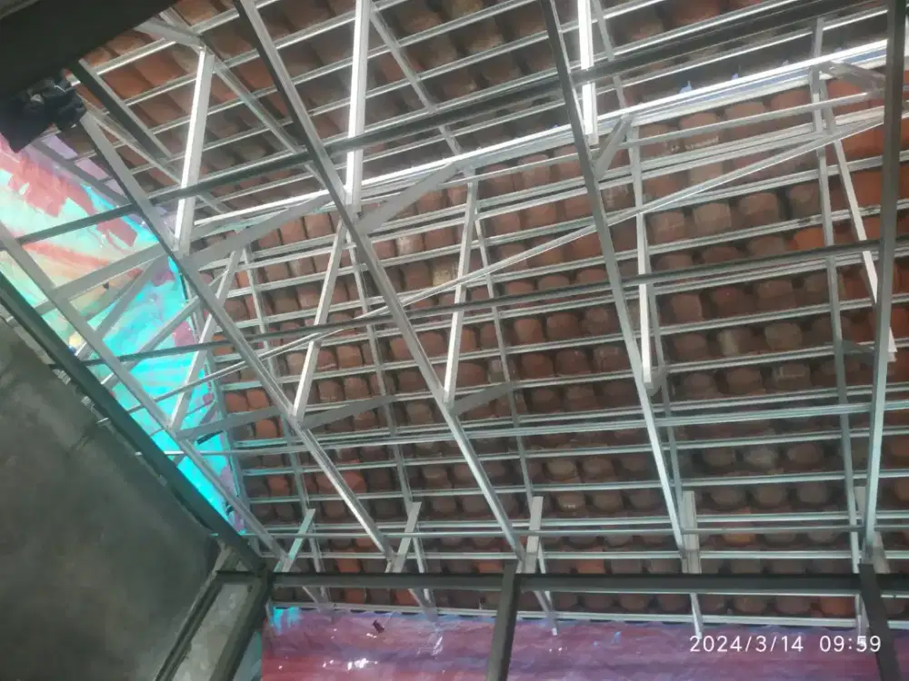 Bongkar pasang atap baja ringan 022