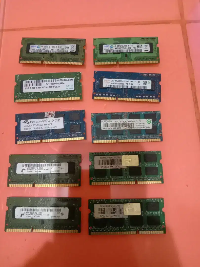 Ram Memory Sodim Laptop 2GB DDR3