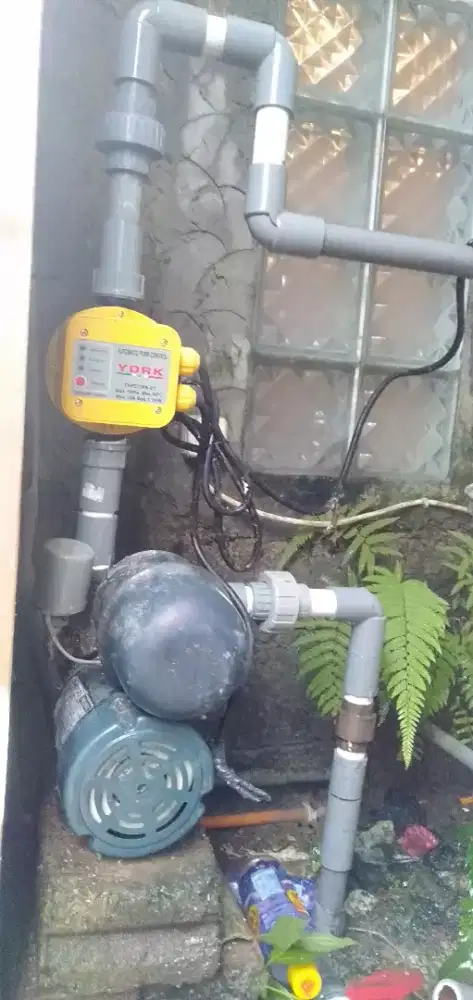 Tukang pompa air,tandon,kran,kloset duduk,water heater,water filter,dl
