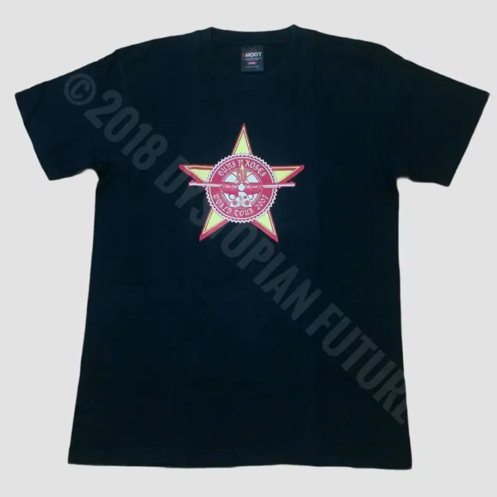 T-shirt Band Guns N' Roses - World Tour 2007