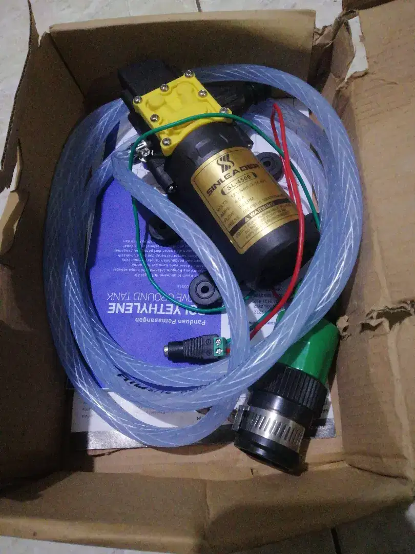 Pompa pendorong air untuk mesin cuci
