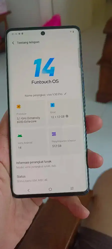 Vivo v30 Pro 5G fullset