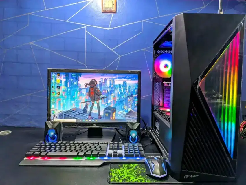 Pc gaming editing i5 4690/Ram 16Gb/Ssd 256Gb fullset tinggal pakai