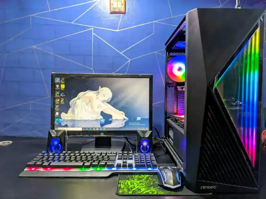 Pc gaming editing i5 4690/Ram 16Gb/Ssd 256Gb fullset tinggal pakai