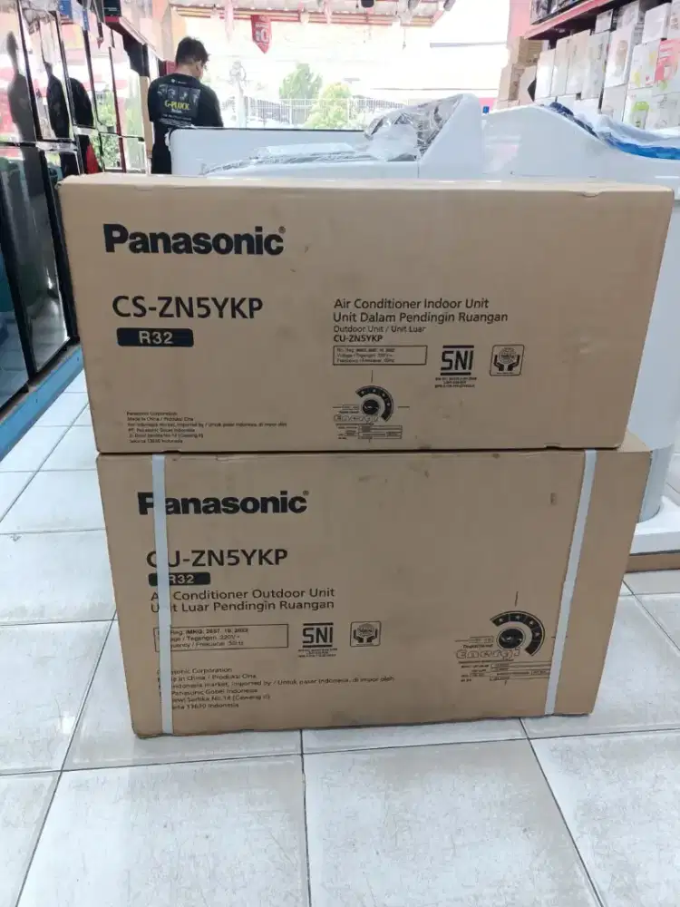 AC PANASONIC 1/2PK BARANG BARU GARANSI RESMI , HARGA BERIKUT PASANG