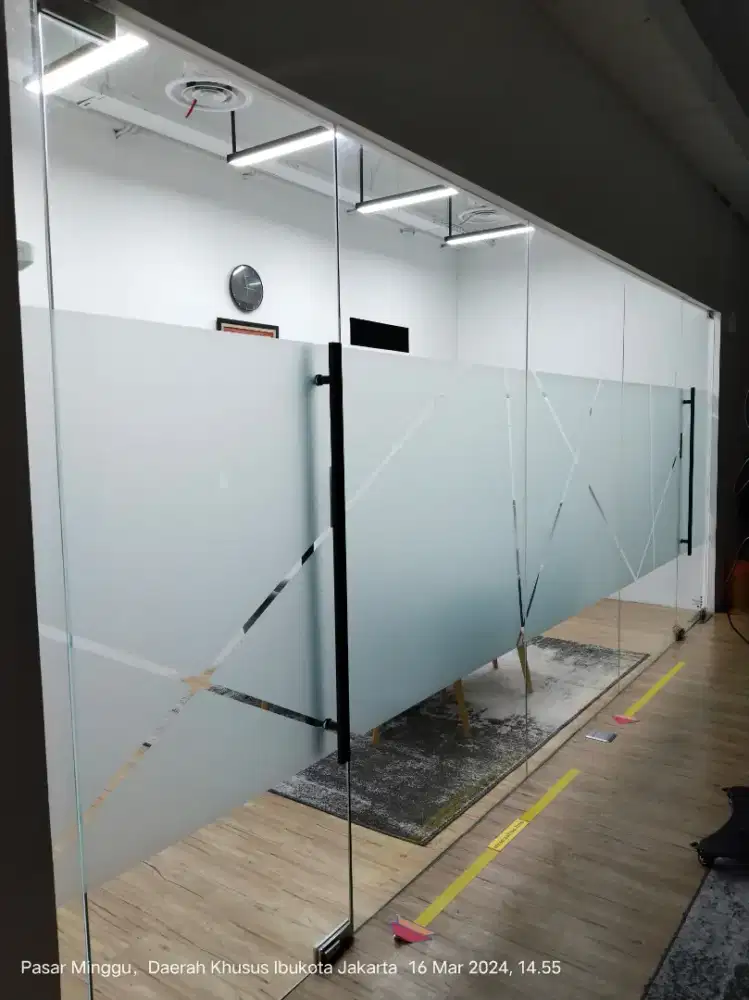 cutting stiker sandblast custom desain logo