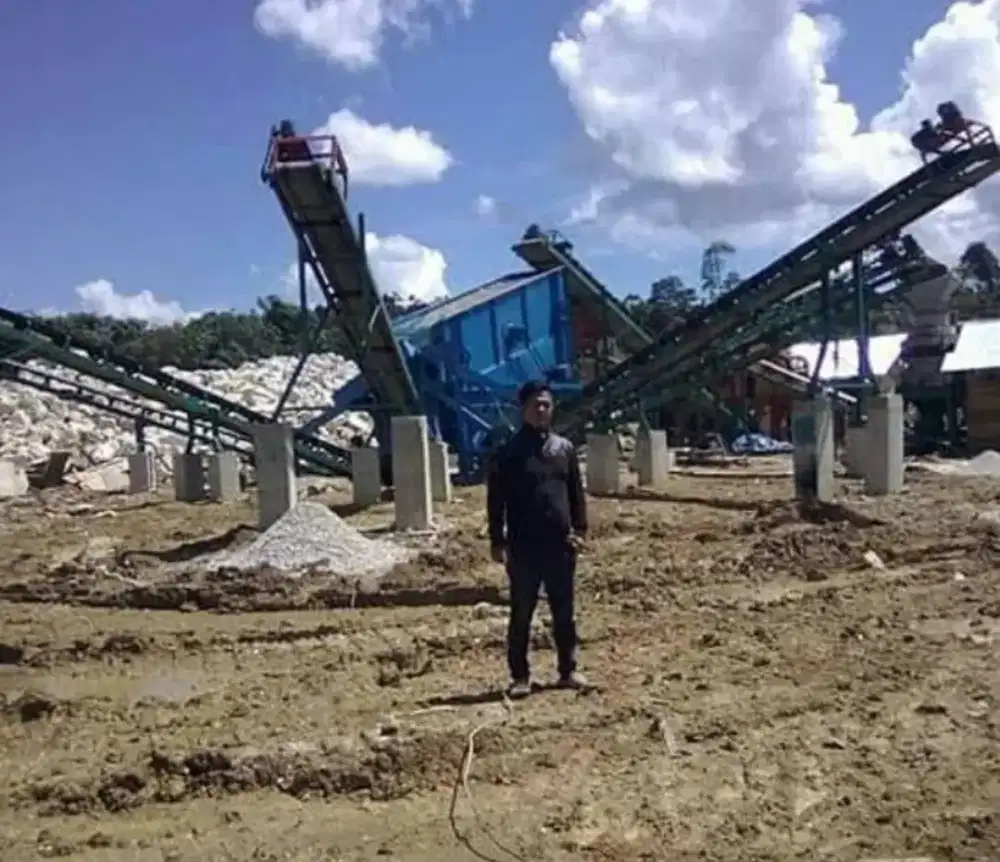 Stone Crusher Fabrikasi baru dan rekondisi