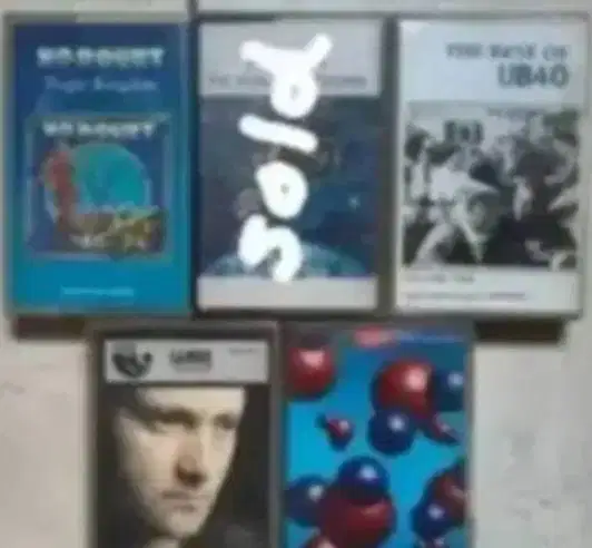 Kaset Rock barat tahun 90an harga 35k