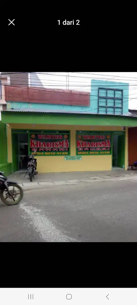 RUKO/ Toko DISEWAKAN. Depan jalan Strategis