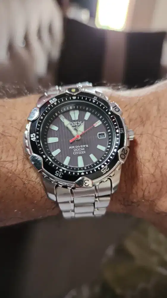 Di_JuaL CITIZEN OXY AIR DIVER'S ECO DRIVE SOLAR