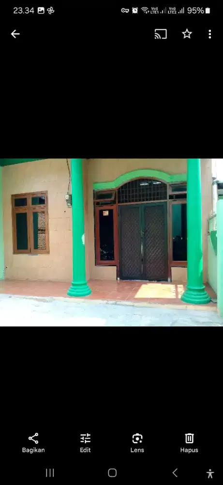 Rmh Dijual LT.105m2, PAM, Aer Tanah, 1.300 wt, SHM, Tdk Msuk Mbil