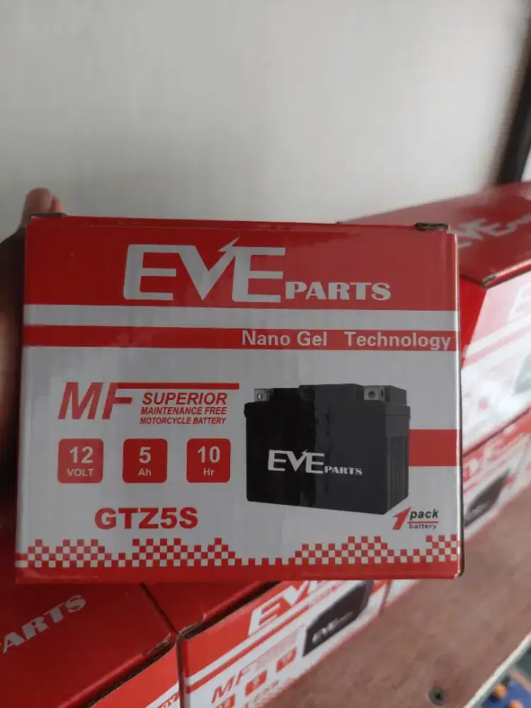 Aki baru motor gtz5s