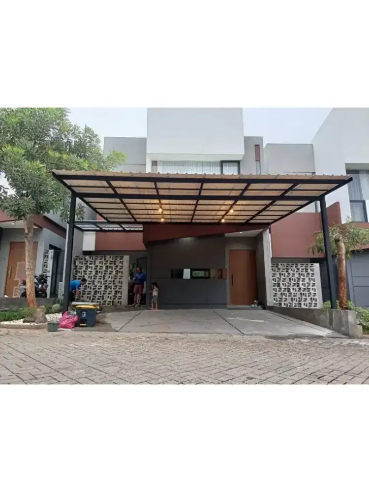 Kanopi Alderon Single double Layer Free Survei