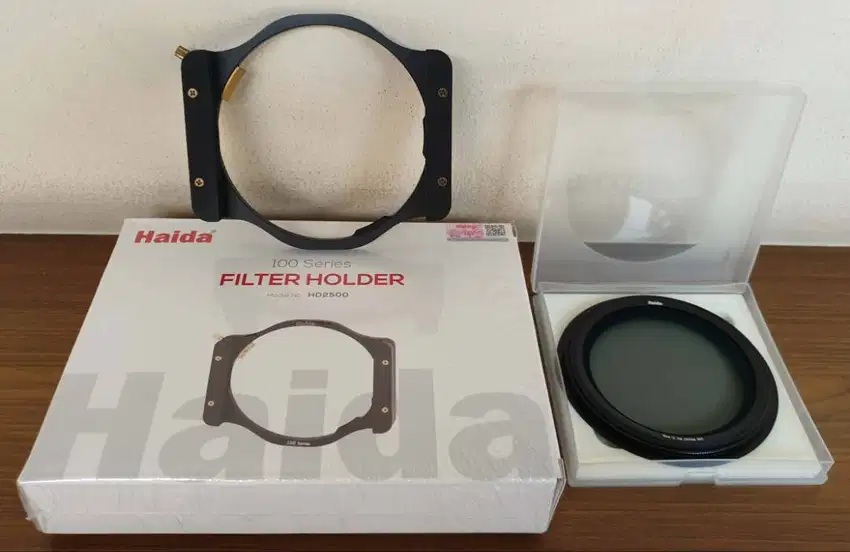 FILTER HAIDA CPL PRO II MC + FILTER HOLDER HAIDA BRAKET PRO 100