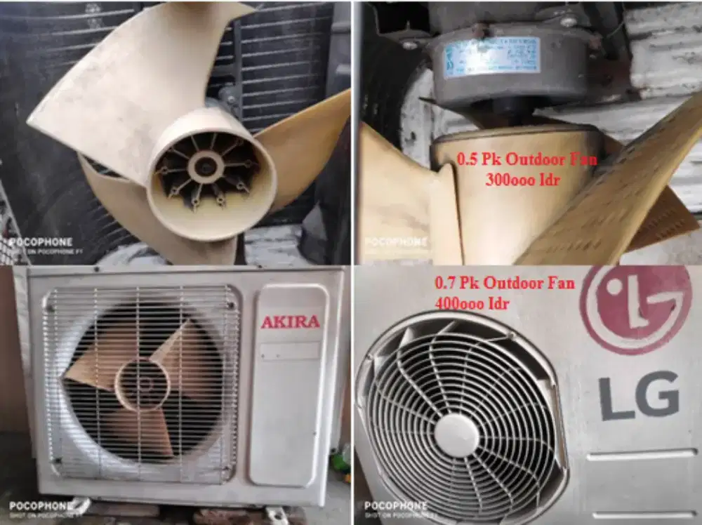 Motor Fan outdoor AC