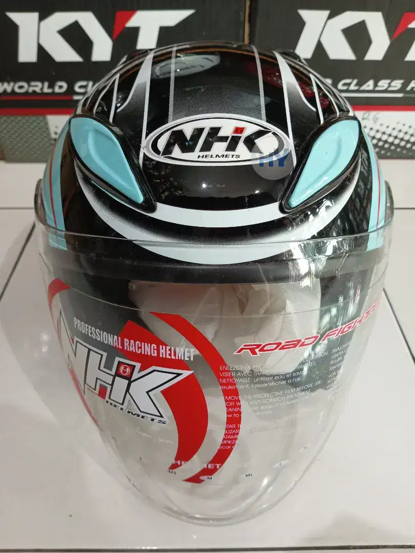 Helm NHK R6 (motif/corak) (baru ori)