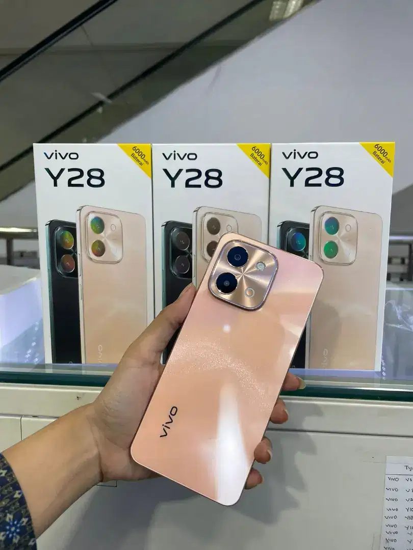 Vivo Y28 8/128 Baterai 6000mAh Garansi Resmi PROMO