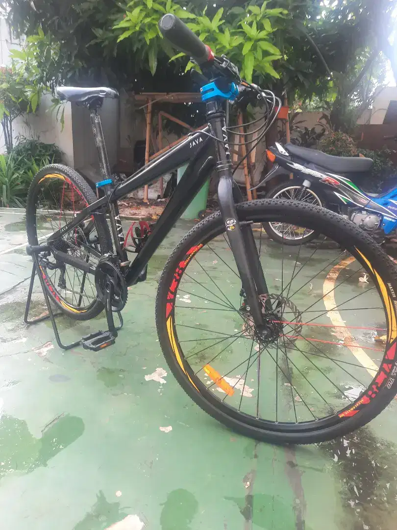 Sepeda Da Bomb Gravel Alloy Disk Brake 3x8 Shimano Ban Maxxis 27.5x1.5