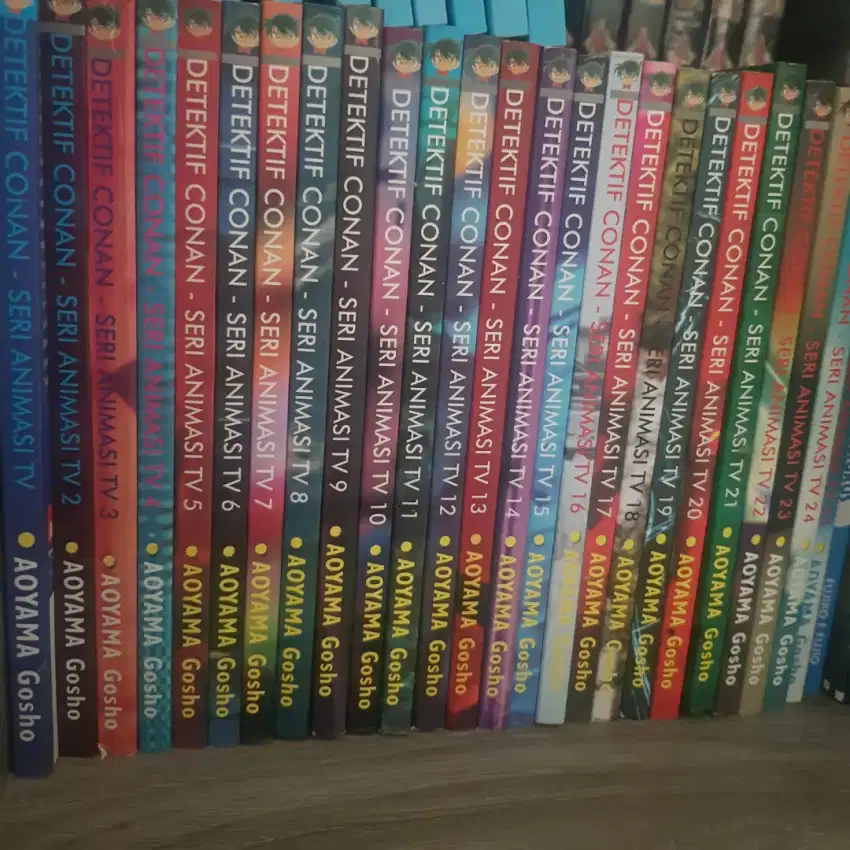 Conan series animasi tv set 1-25 full colour