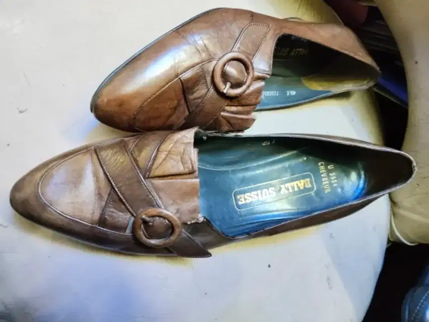 Sepatu hels bally made in  swizerland size 37