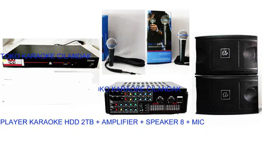 paket karaoke dan sound system