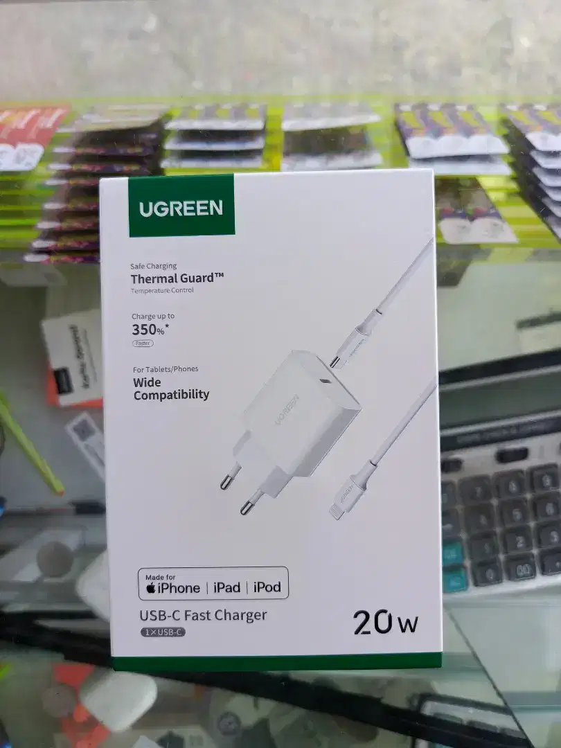 CHARGER IPHONE UGREEN MFI (FULLSET)