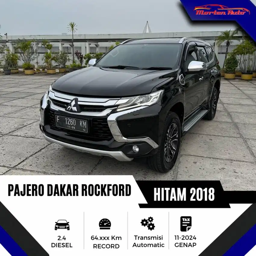 Mitsubishi Pajero Dakar Rockfod Tahun 2018