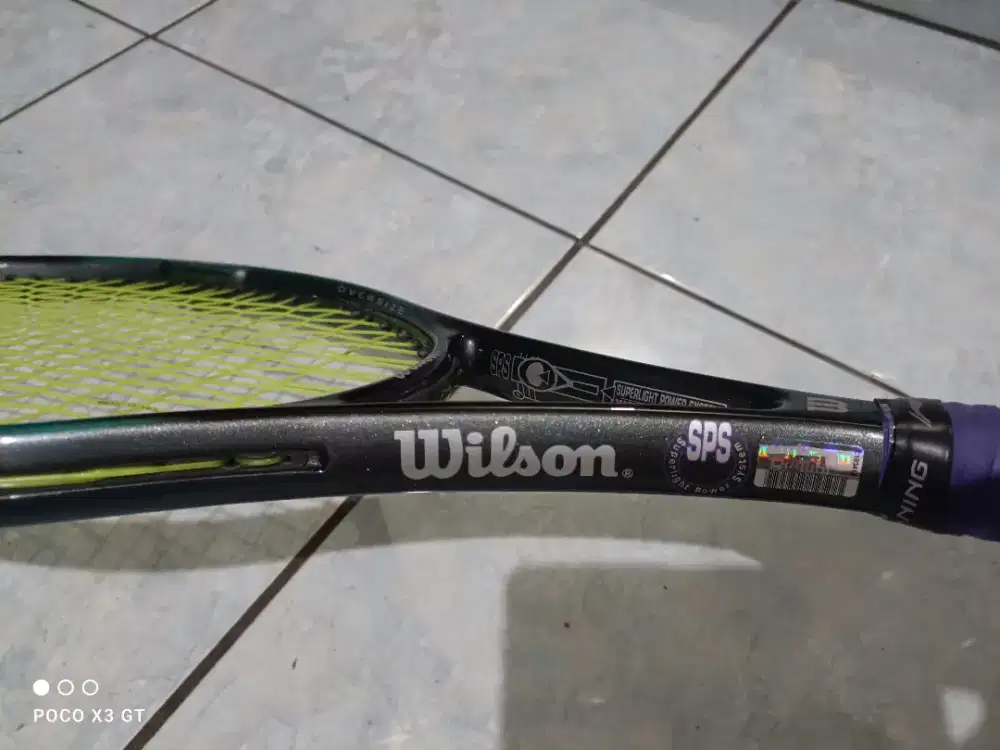 raket tennis wilson nemesis sps, original, mulus 98%