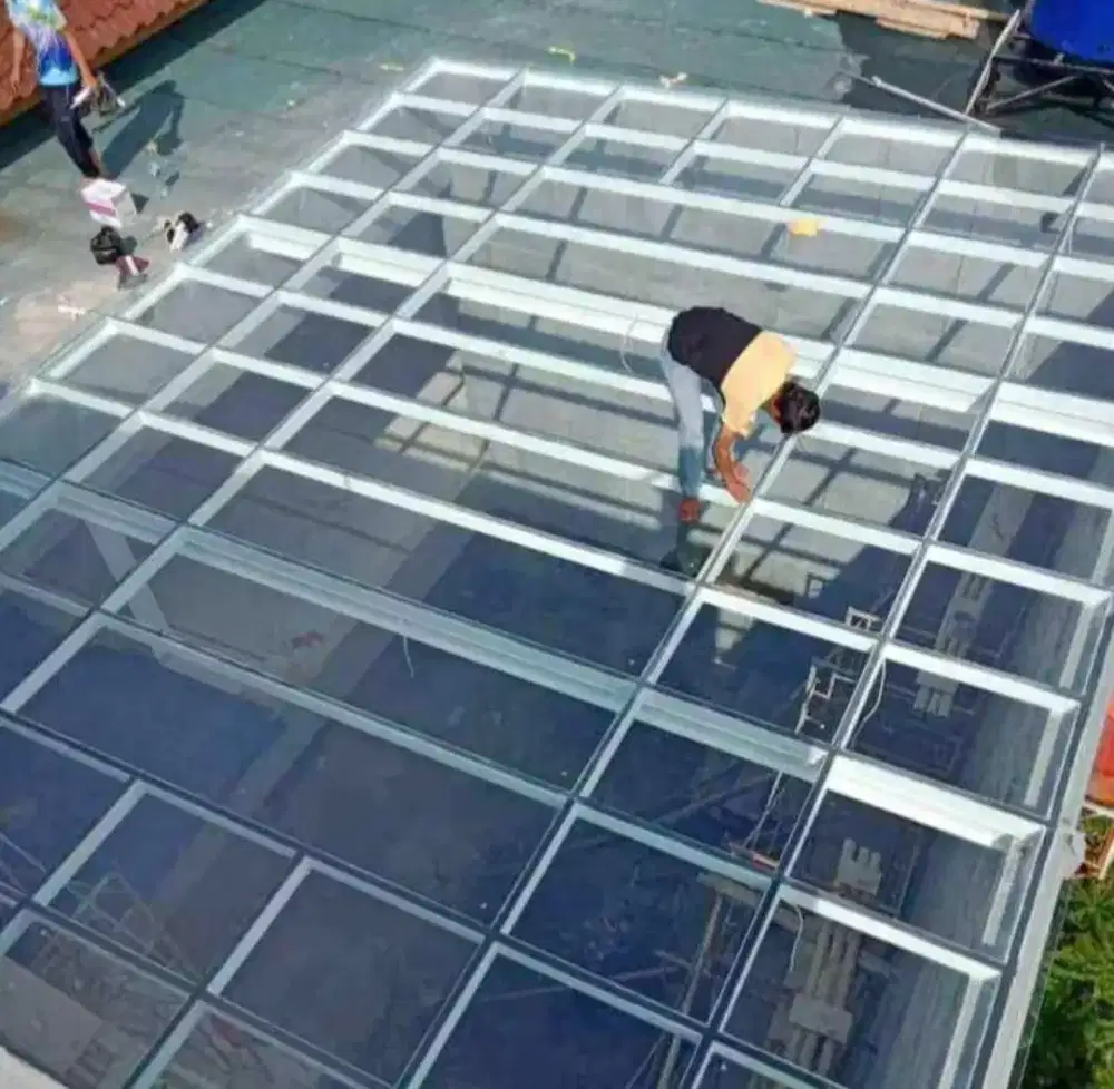 Canopy kaca laminated