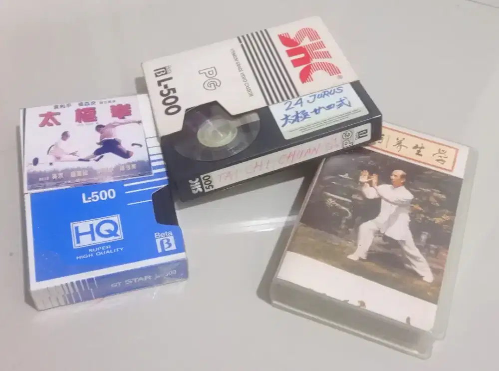 Kaset Video Tape Tai Chi Series