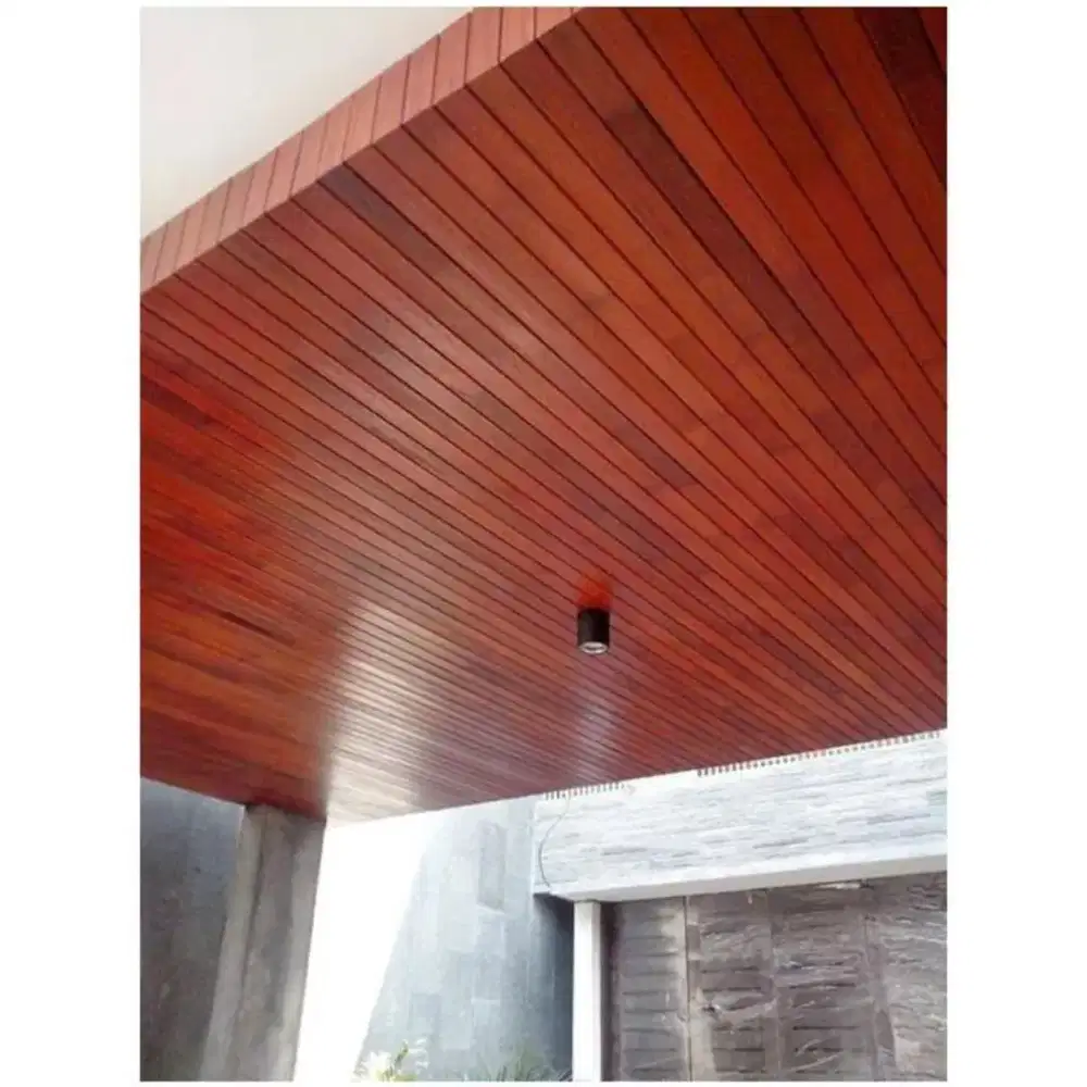 LAMBRESIRING lambersiring plafon kayu Decking Ulin Merbau Bangkirai