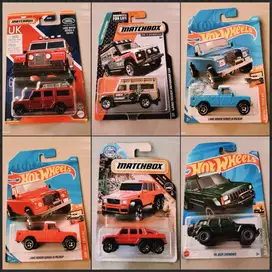 Hotwheels dan Matchbox jip