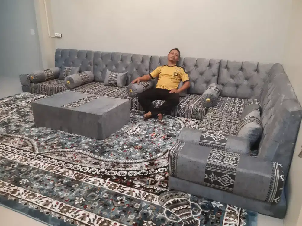 Sofa lesehan arab pesanan khusus