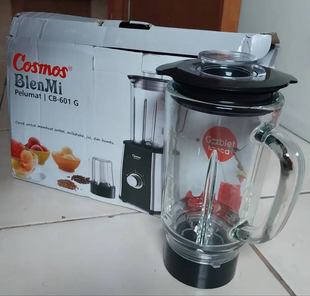 Gelas Juice / Goblet Blender Cosmos CB 601 B