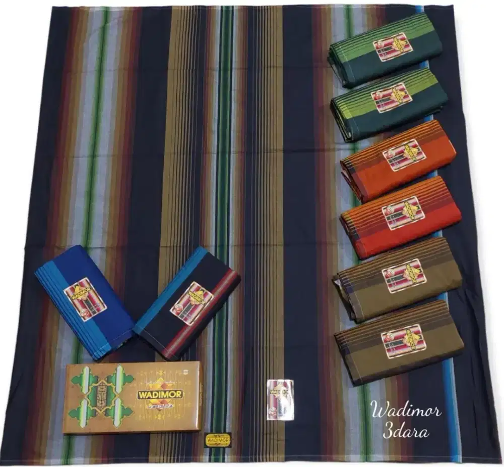 GROSIR SARUNG WADIMOR KOMBINASI PER BOX ISI 10