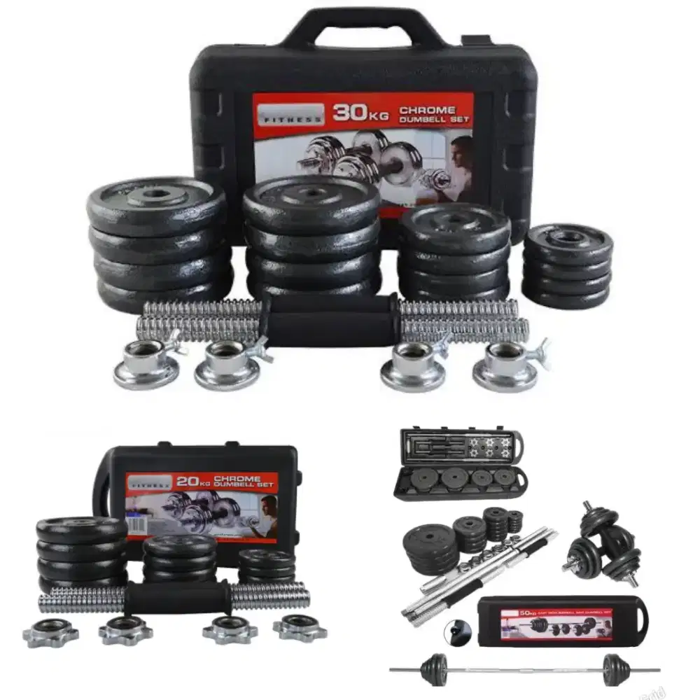 Dumbell set koper 20,30,50kg