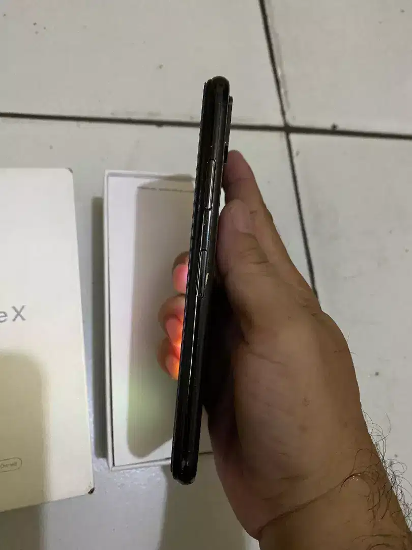 Iphone x 256gb black fullsett