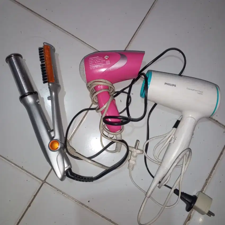 Instyler hairdryer Panasonic dan Philips 3brg normal