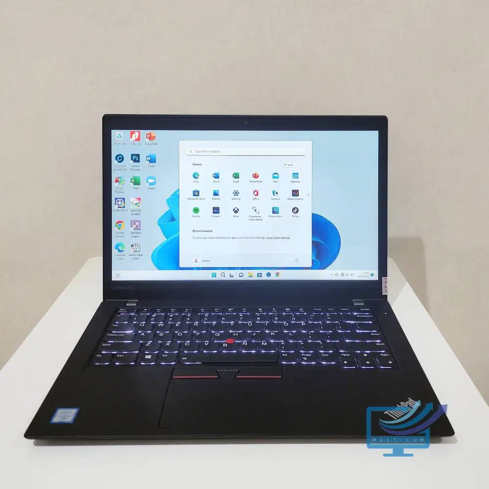 Lenovo Thinkpad T470 Backlight IPS FHD i5 6300u Ram 32GB SSD 1TB NVME