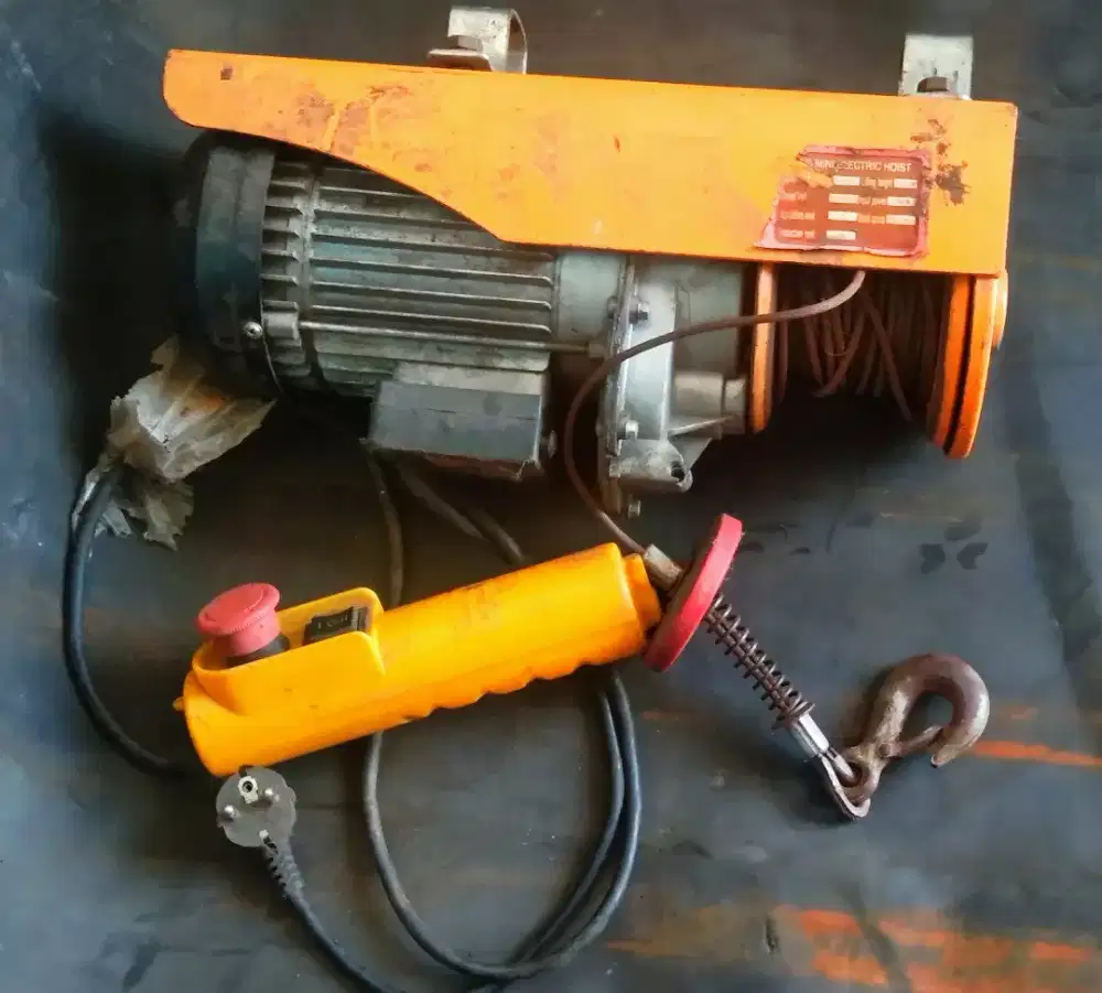 Katrol Elektrik hoist 300/600kg