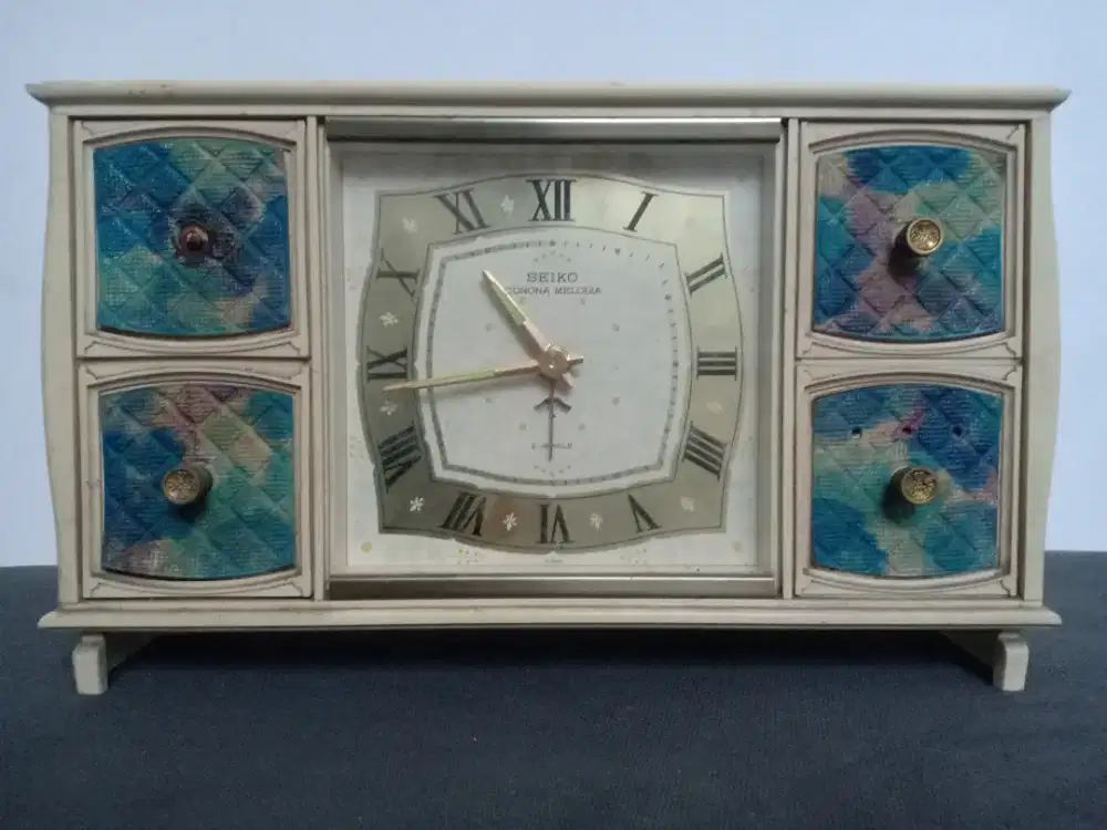 Jam Meja merk SEIKO type Corona Melodia nego wajar